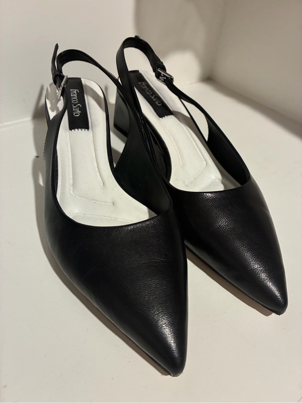 Franco Sarto Racer Slingback Heels 8.5 W